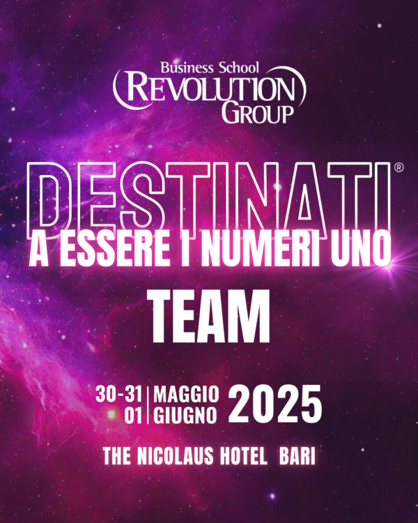 Team Destinati a essere i numeri uno